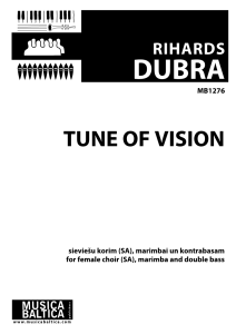 Tune of vision