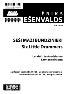 Seši mazi bundzinieki