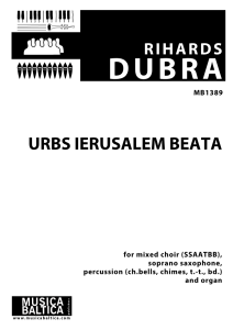 Urbs Ierusalem Beata