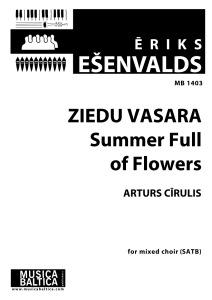 Ziedu vasara