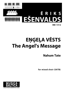 Eņģeļa vēsts