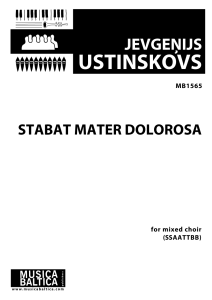 Stabat Mater Dolorosa