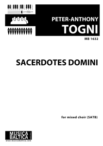 Sacerdotes Domini