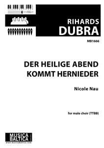 Der heilige Abend kommt hernieder