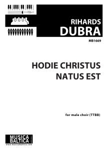 Hodie Christus natus est