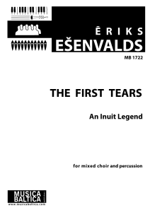 The First Tears
