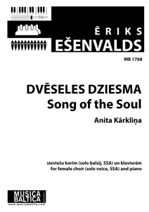 Dvēseles dziesma