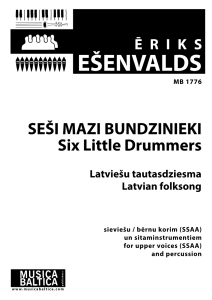 Seši mazi bundzinieki