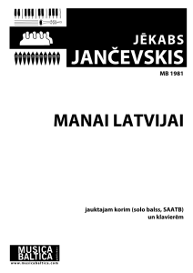 Manai Latvijai