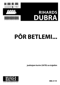 Pōr Betlemi...