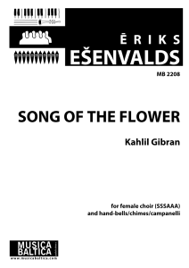 Song of the Flower