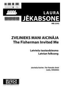 Zvejnieks mani aicināja