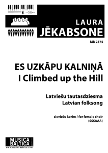 Es uzkāpu kalniņā