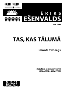 Tas, kas tālumā