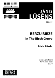 Bērzu birzē