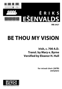 Be Thou My Vision