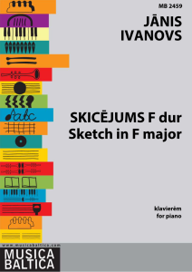 Skicējums F dur