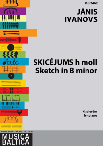 Skicējums h moll