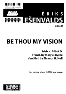 Be Thou my Vision