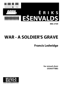 War - A Soldier’s Grave