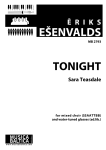 Tonight