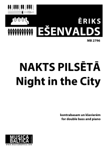 Nakts pilsētā