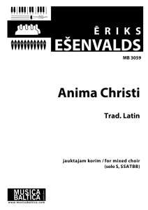 Anima Christi