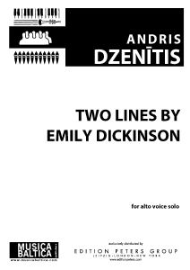 Two Lines by Emily Dickinson