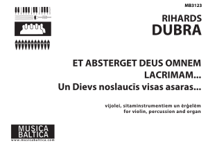 Et absterget Deus omnem lacrimam…