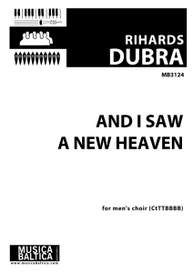 And I saw a new Heaven