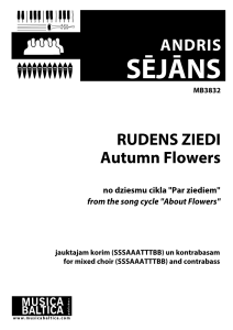 Rudens ziedi