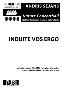 Induite vos ergo