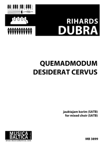 Quemadmodum desiderat cervus