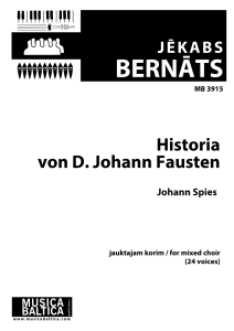 Historia von D. Johann Fausten