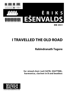 I Travelled the Old Road