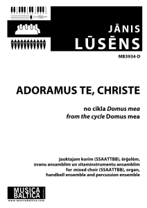 Adoramus te, Christe