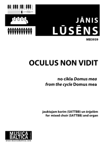Oculus non vidit