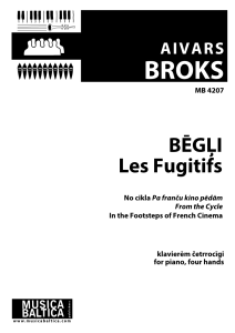 Bēgļi. No cikla Pa franču kino pēdām.