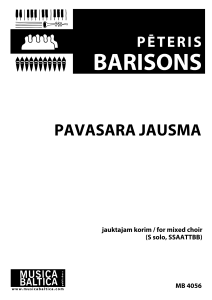 Pavasara jausma