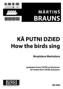 Kā putni dzied