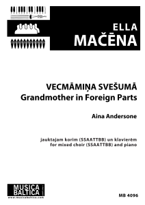 Vecmāmiņa svešumā