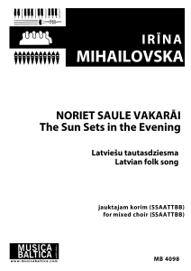 Noriet saule vakarāi