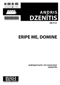 Eripe me, Domine