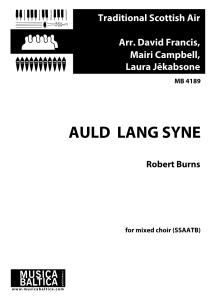 Auld Lang Syne