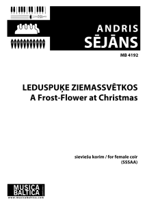Leduspuķe Ziemassvētkos
