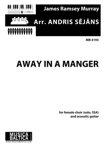 Away in a Manger
