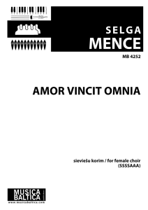 Amor vincit omnia