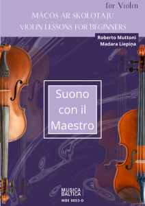 Mācos ar skolotāju. Suon con il Maestro