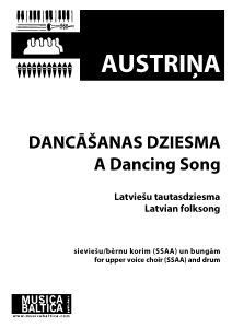 Dancāšanas dziesma