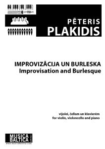 Improvizācija un burleska